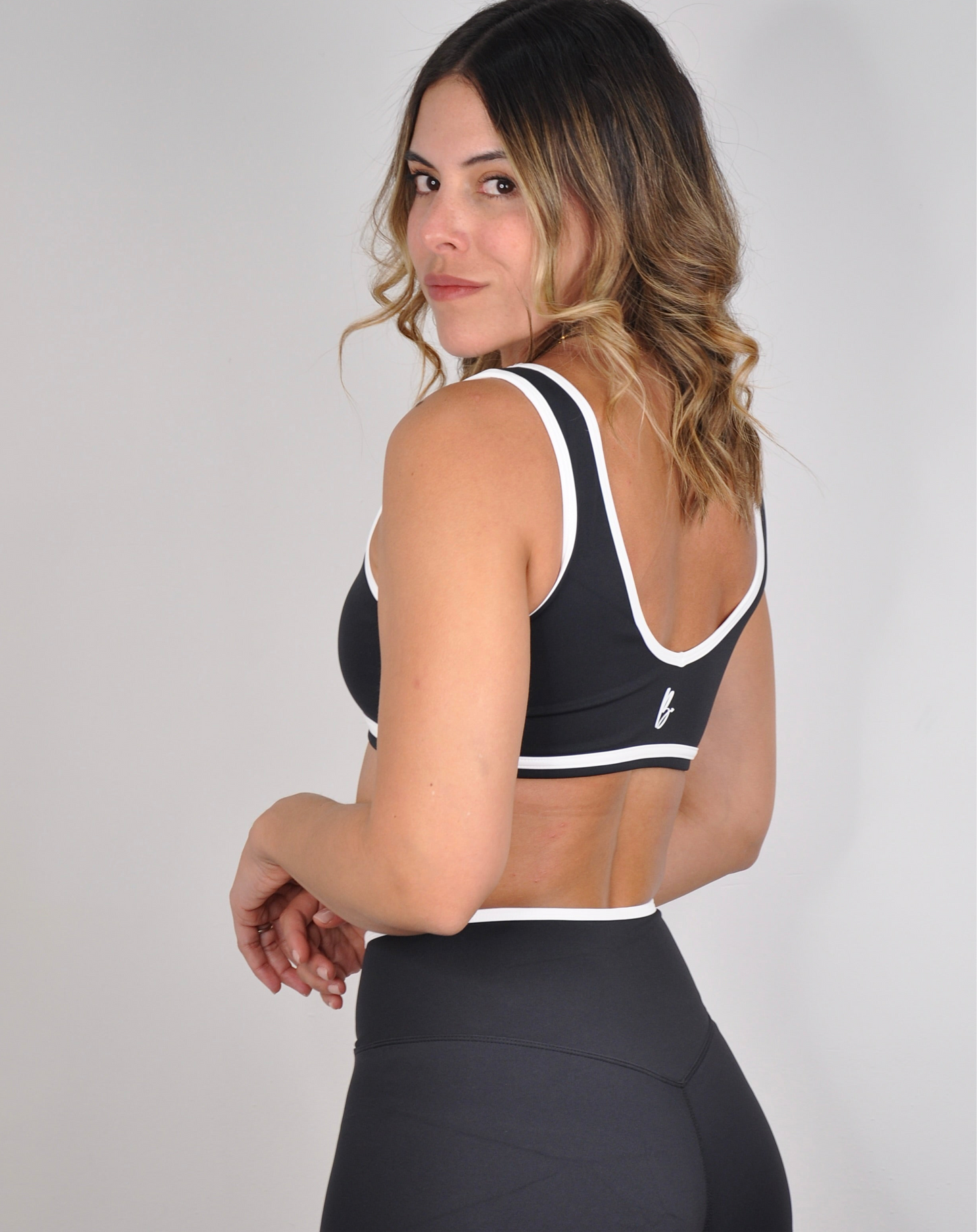 Sport bra de borde