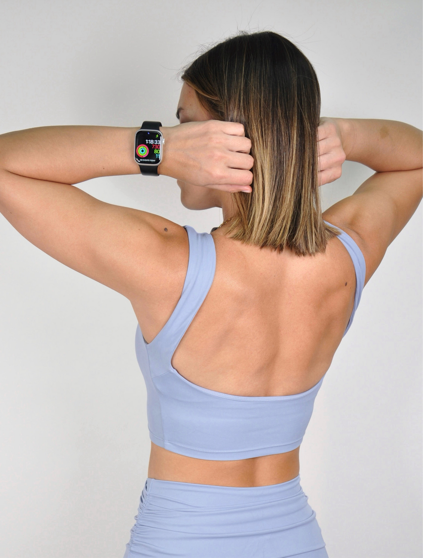 Sport bra halter backless