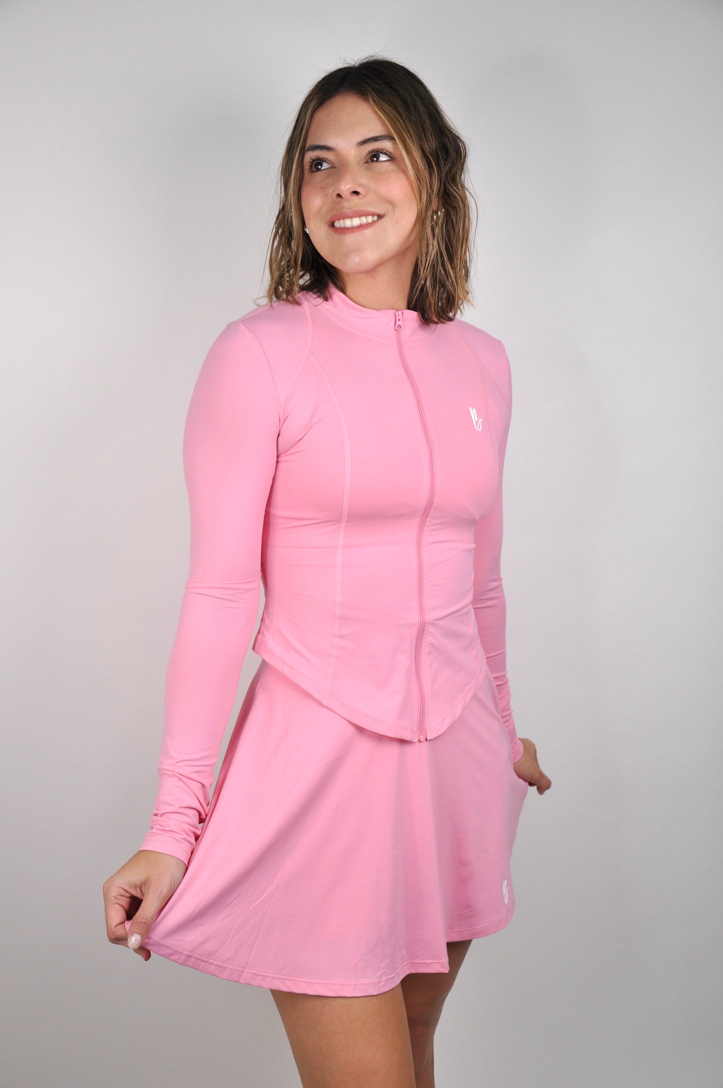 Conjunto sport jacket y falda