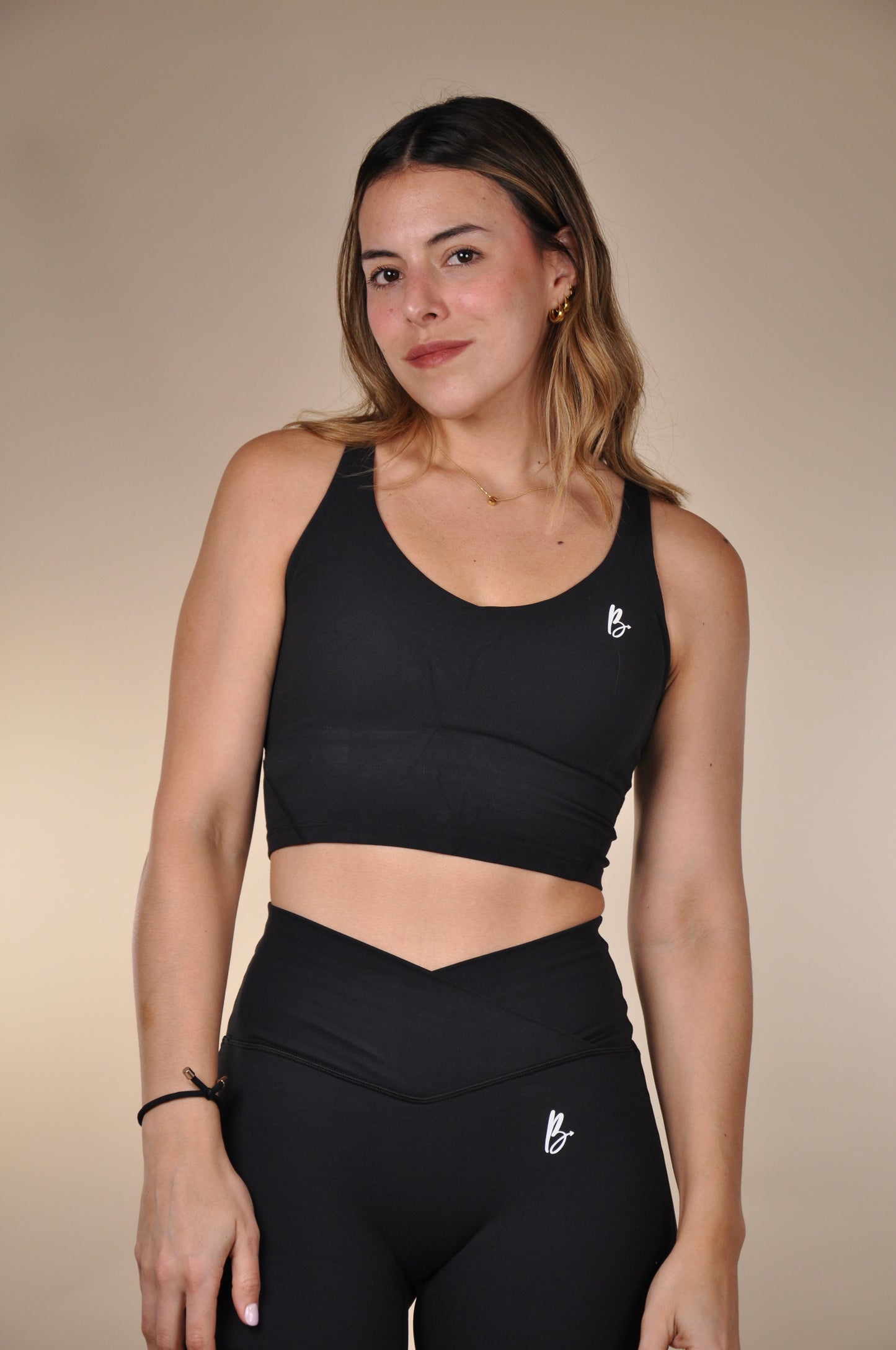 Sport bra curved