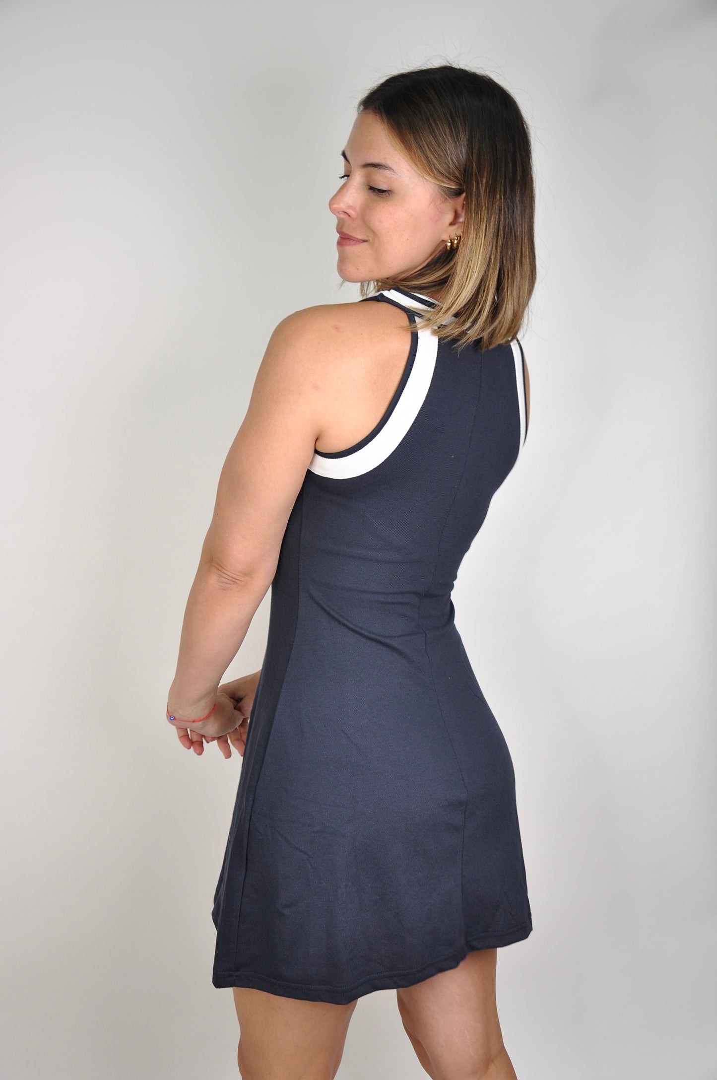Vestido bicolor