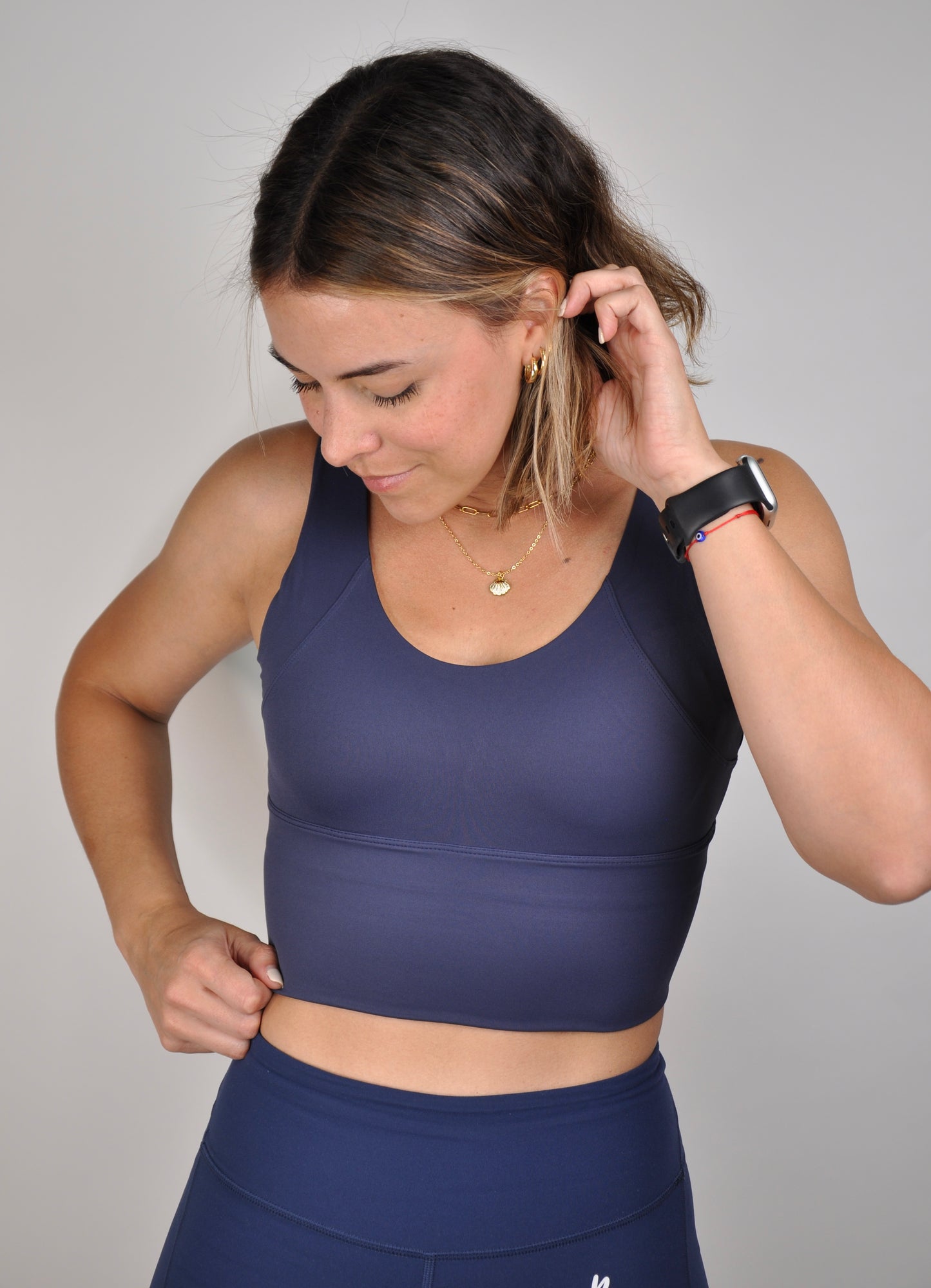 Sport bra en V