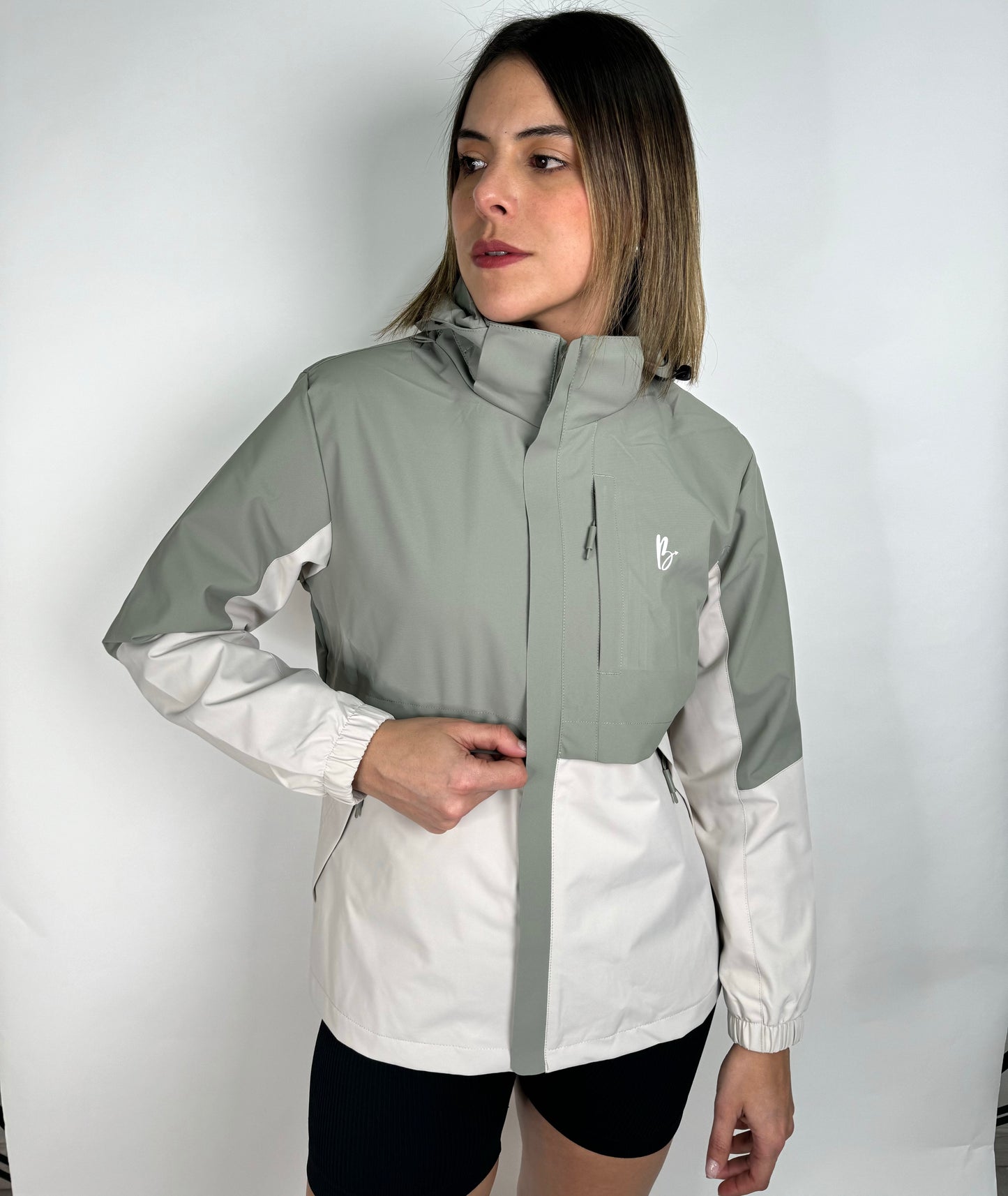 Chaqueta bicolor