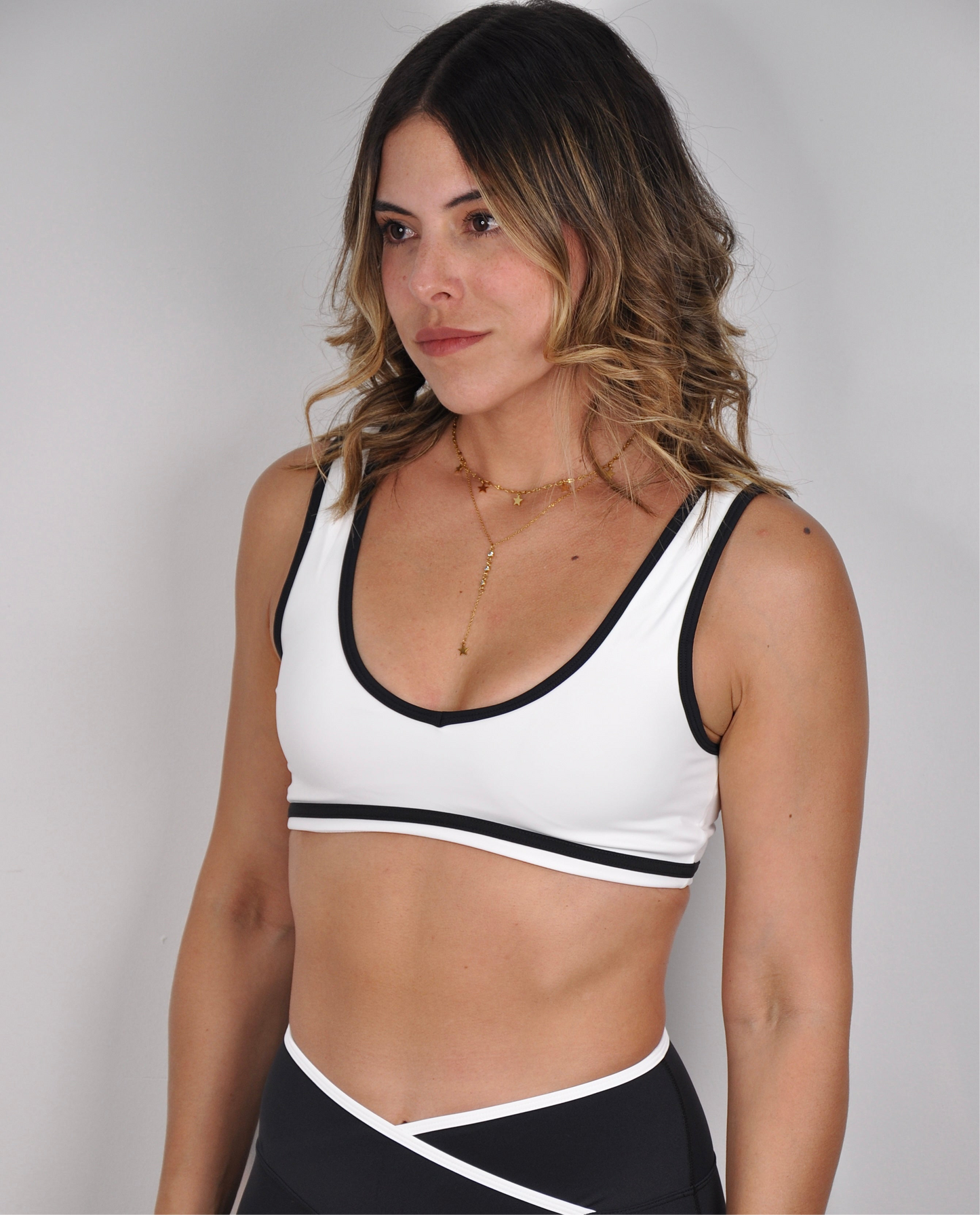 Sport bra de borde