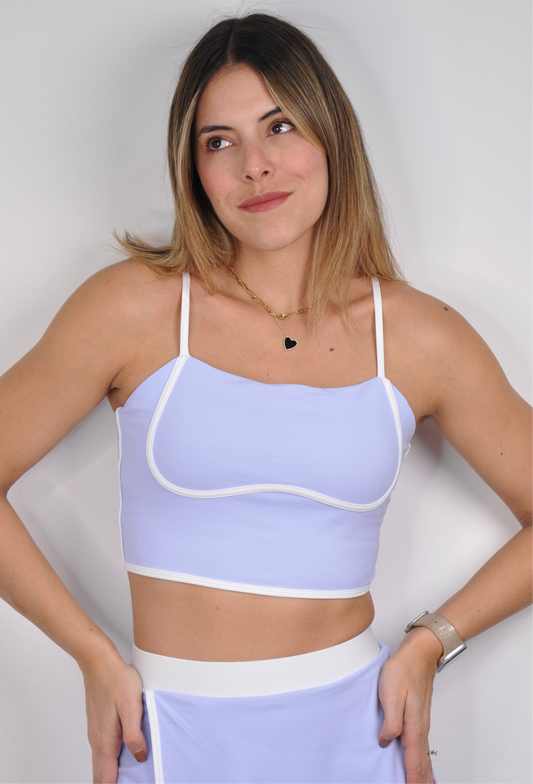 Sport bra de borde