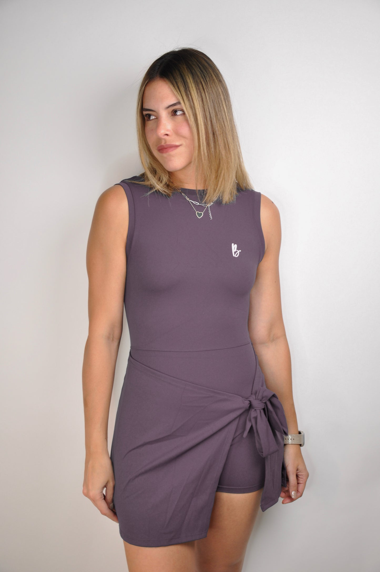 Vestido falda shorts