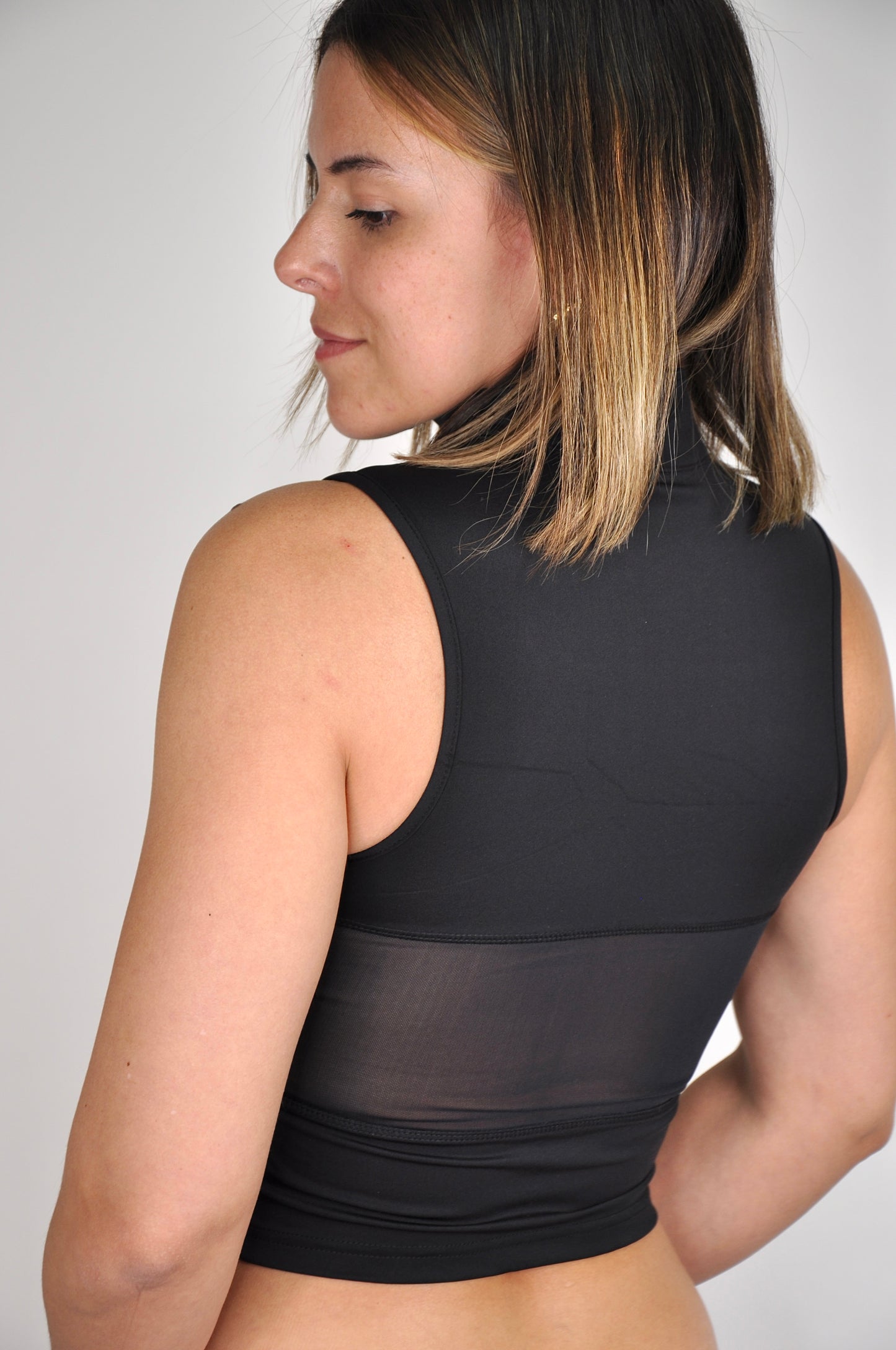Top halter mesh