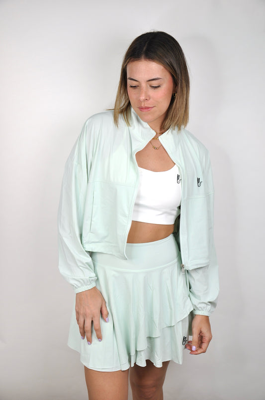 Conjunto jacket y falda