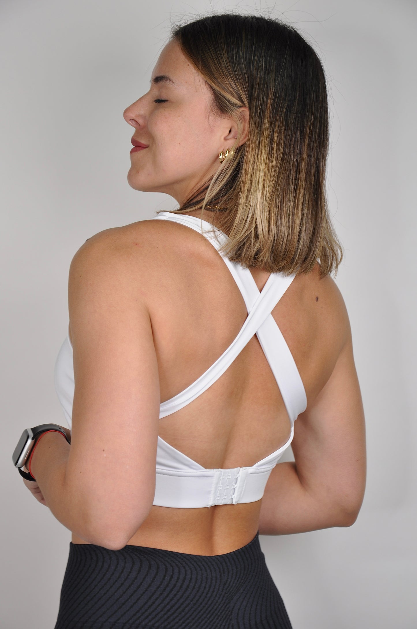 Sport bra backless