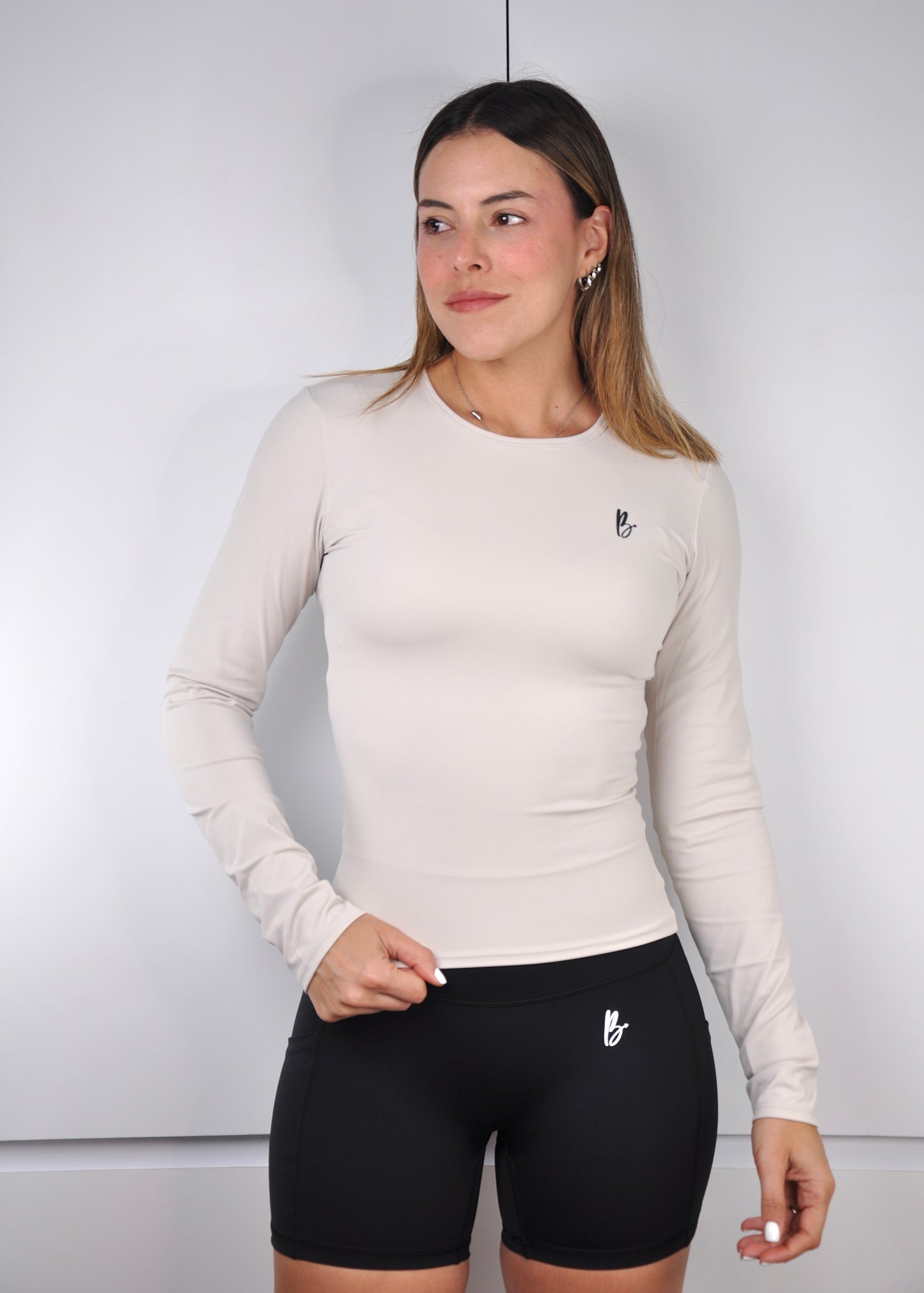 Sweatshirt manga larga