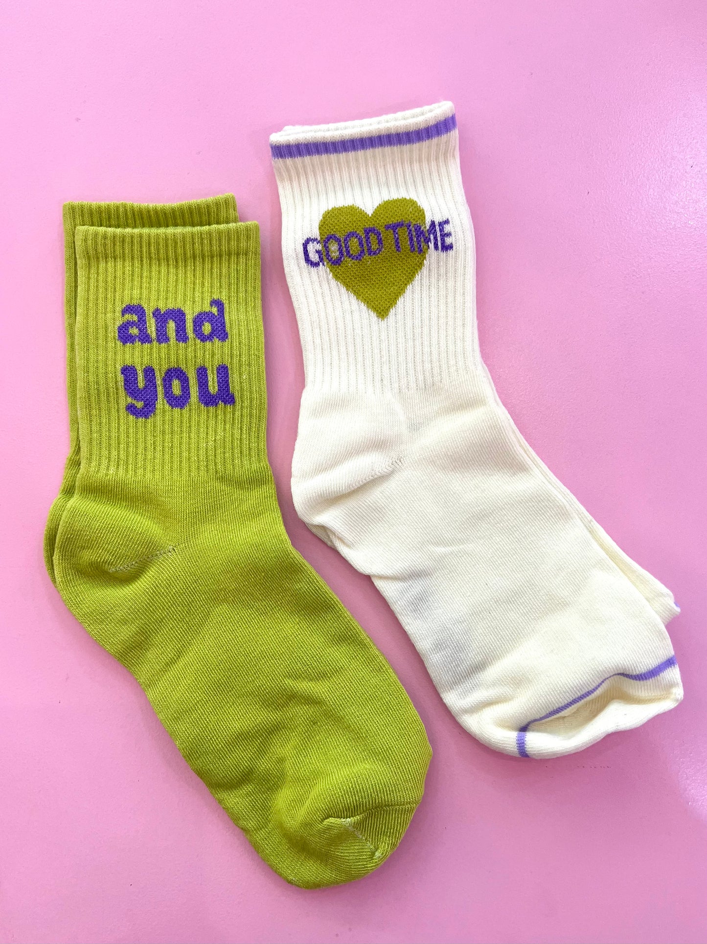 Crew socks (GOOD TIME)