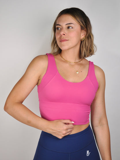 Sport bra en V