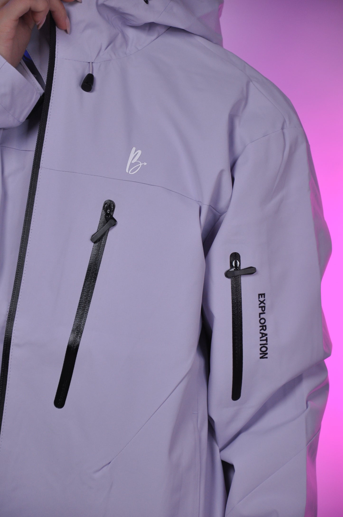 Chaqueta unicolor oversized