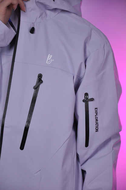 Chaqueta unicolor oversized