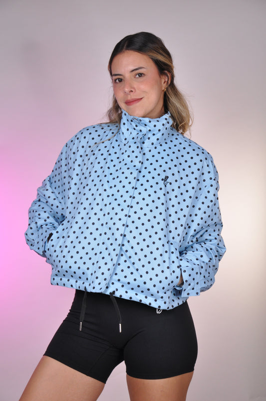 Polka dots oversize jacket