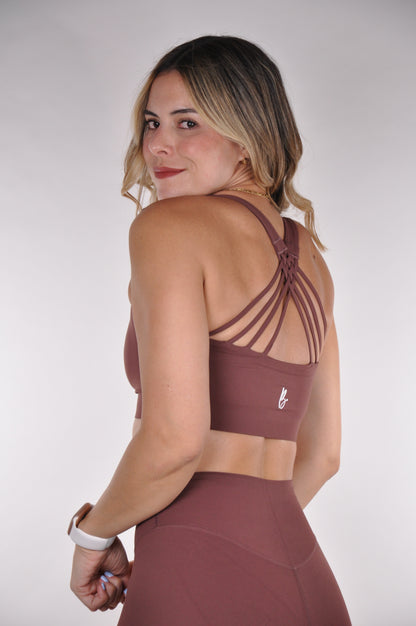 Conjunto de 3 piezas mesh y leggings