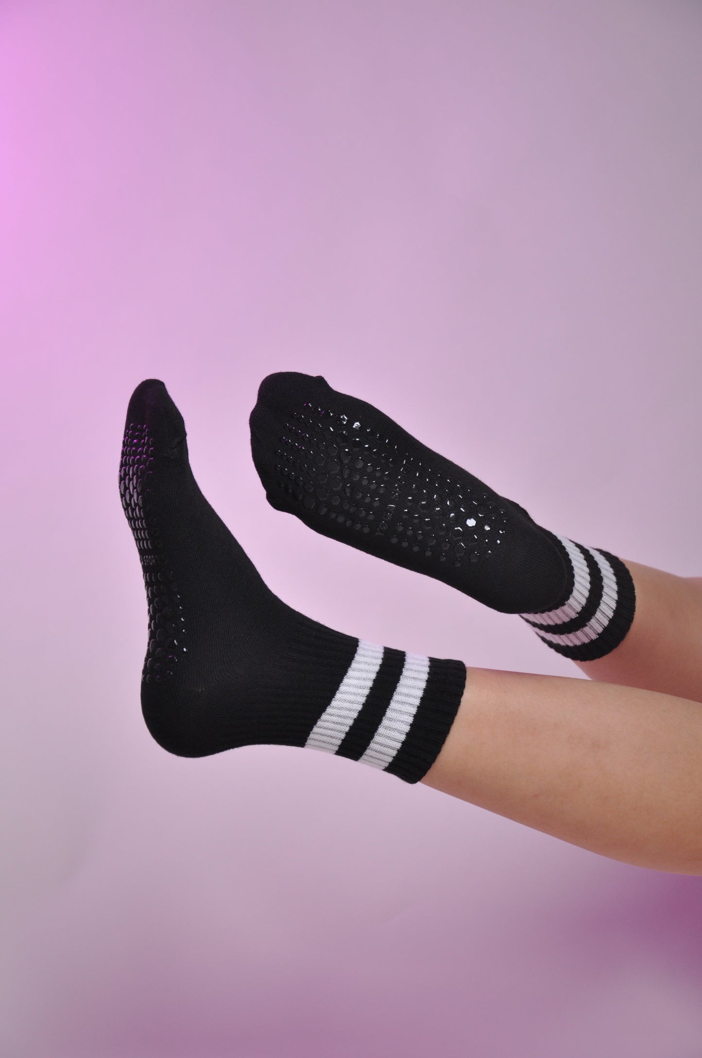 Crew socks antiresbalantes B&W