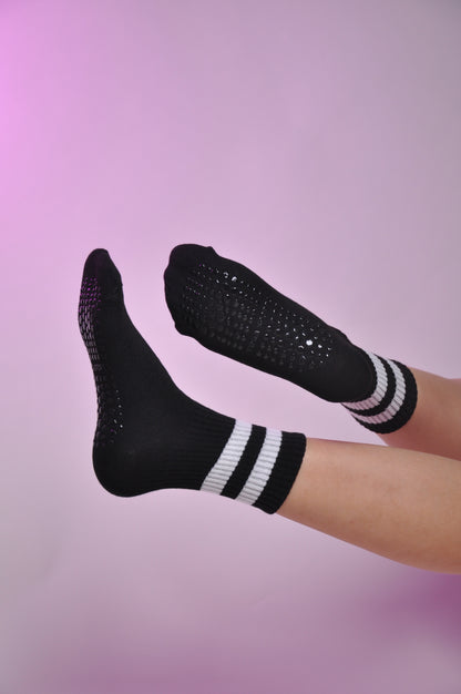 Crew socks antiresbalantes B&W