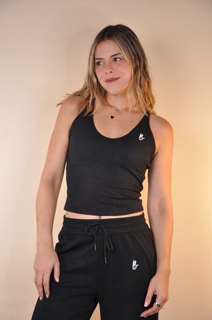 Top largo criss cross