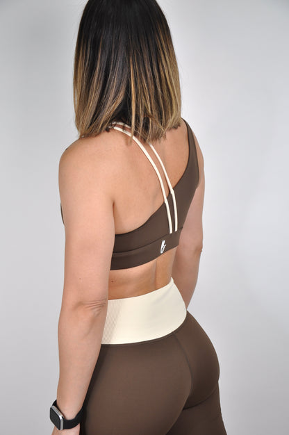 Conjunto bicolor de leggings