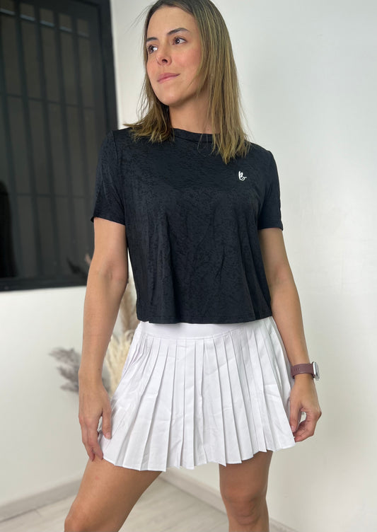 Falda plisada