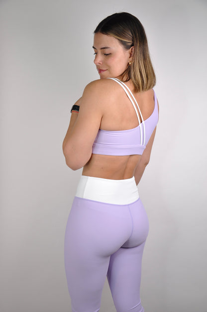 Conjunto bicolor de leggings