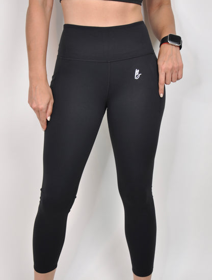 Leggings liso bolsillo