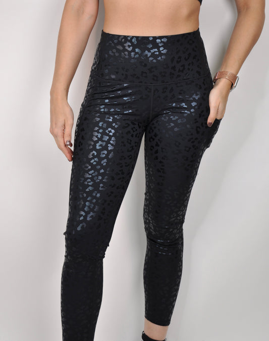 Leggings leopardo
