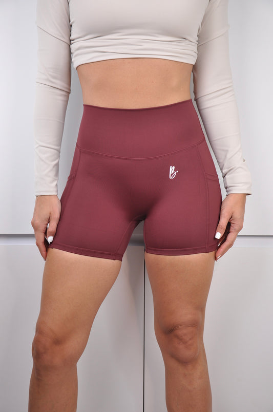 Shorts recto con bolsillos