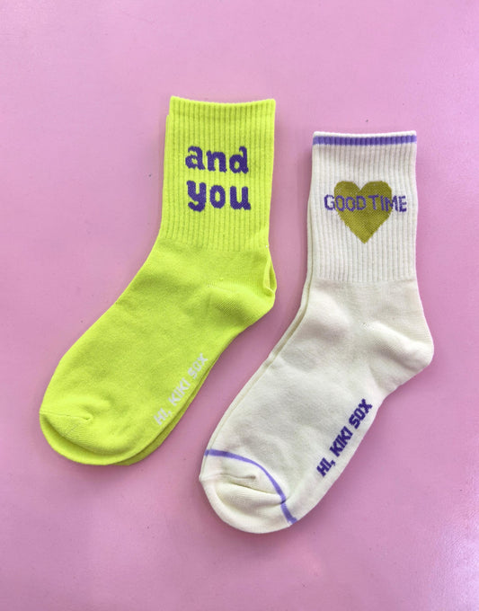 Crew socks (GOOD TIME)