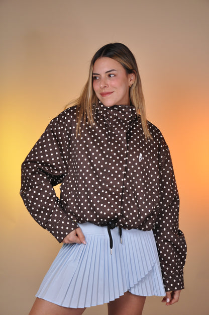 Polka dots oversize jacket