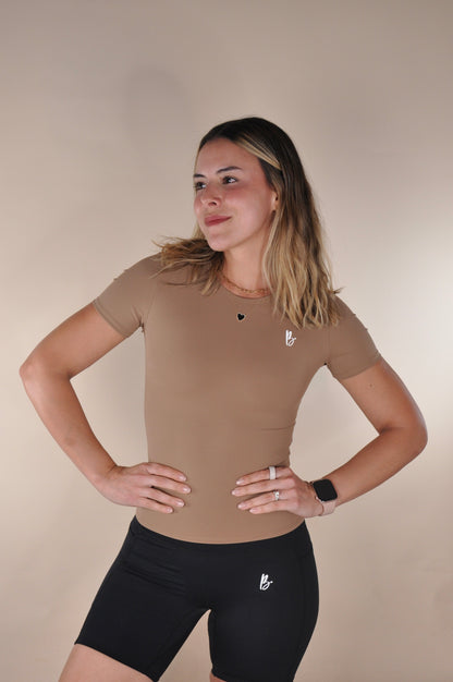 Sweatshirt manga corta
