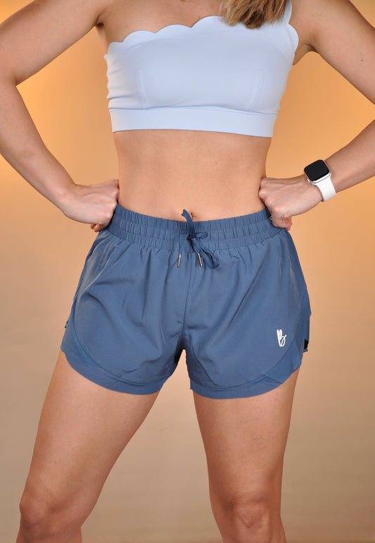 Shorts sueltos tulip mesh