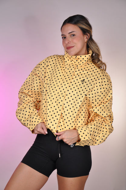 Polka dots oversize jacket