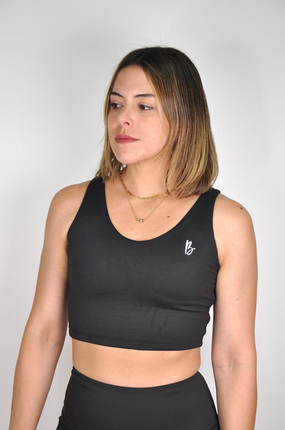 Sport bra unicolor