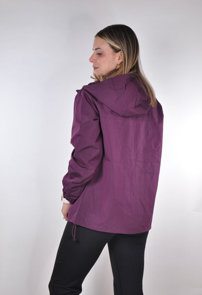 Chaqueta unicolor waterproof