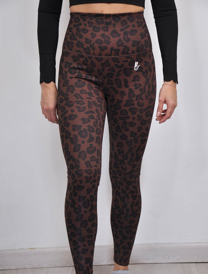 Leggings leopardo