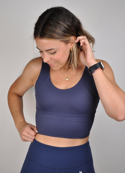 Sport bra en V