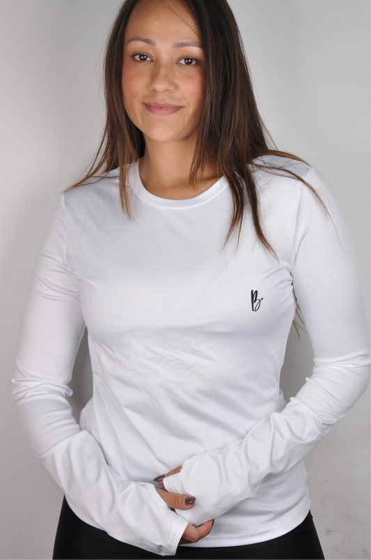 Sweatshirt manga larga