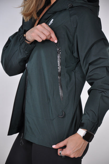 Chaqueta unicolor waterproof