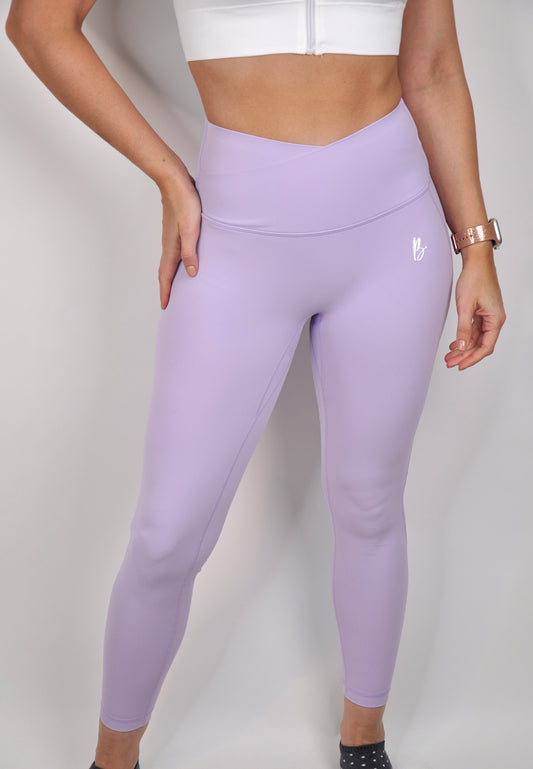 Leggings V cut con forro