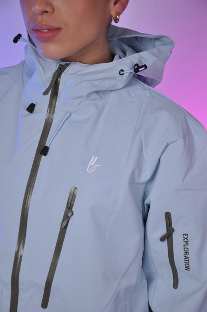 Chaqueta unicolor oversized