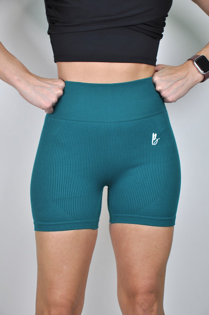 Shorts texturizados push up