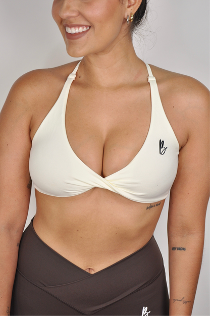 Sport bra backless twisted