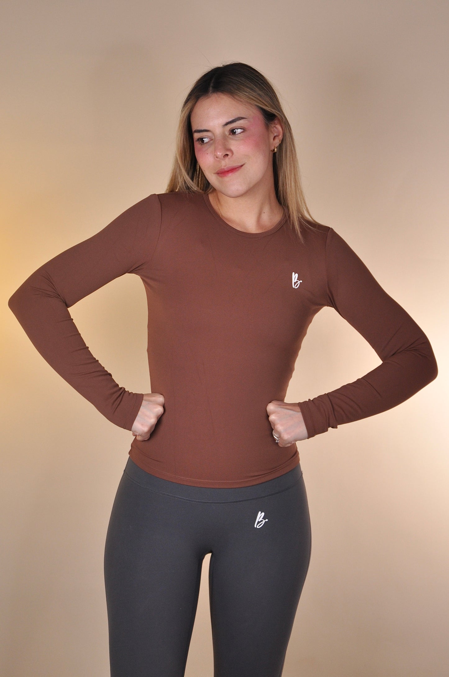 Sweatshirt manga larga