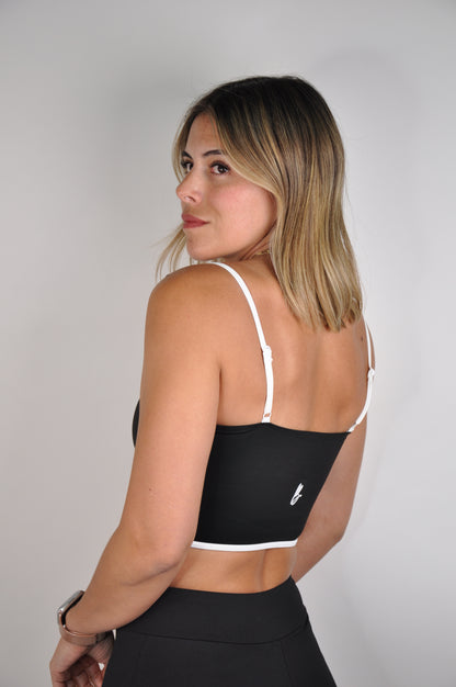 Sport bra de borde