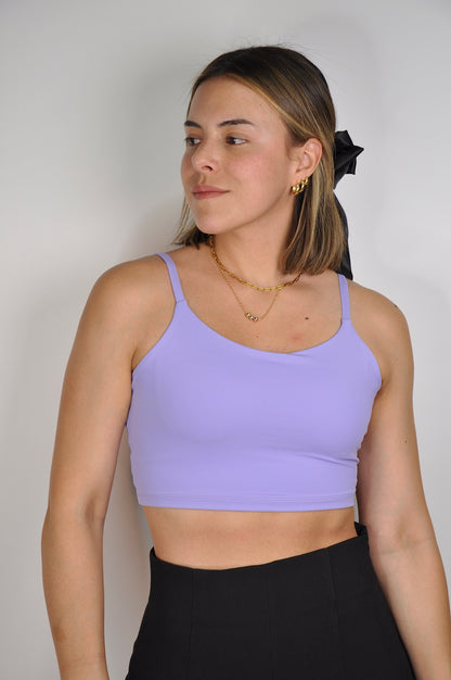 Sport bra unicolor