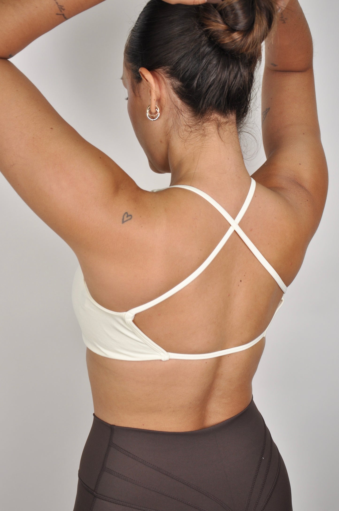 Sport bra backless twisted