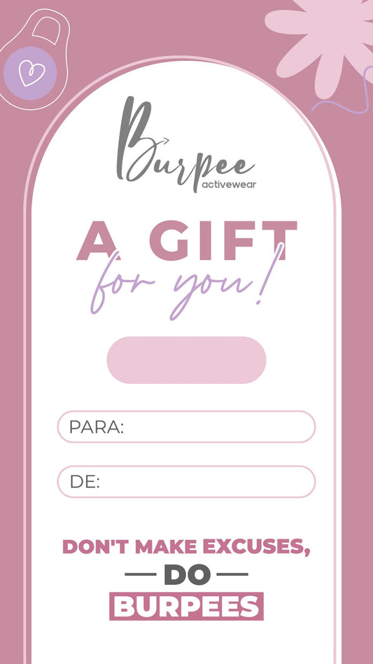 Burpee gift card (FÍSICA)